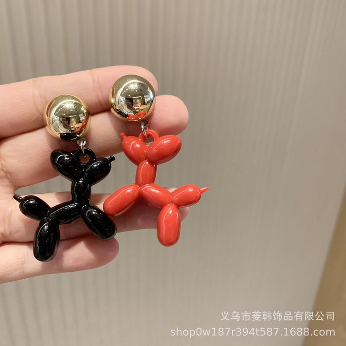 Wholesale Handmade Niche Design Silver Needle Personality Earrings