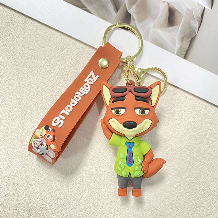 Wholesale Cute cartoon character keychains for couples