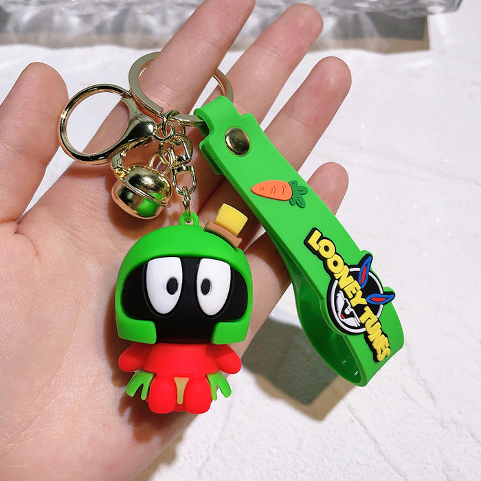 Wholesale Cartoon Doll Silicone Keychain JDC-KC-QiChao003