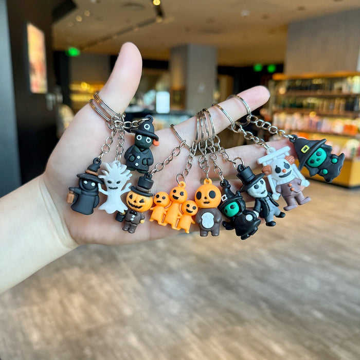 Wholesale  Funny Rubber Keychain Car Key Accessory Decorative Gift MOQ≥5