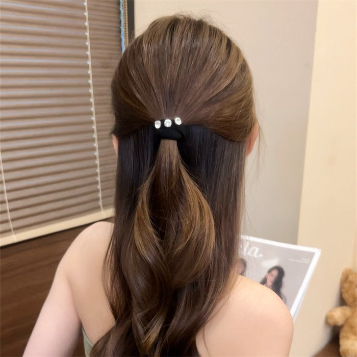 Wholesale Hair Band Wide Edge Hair Rope Rubber Band High Elastic Durable High-grade Hair Rope Hair Accessories