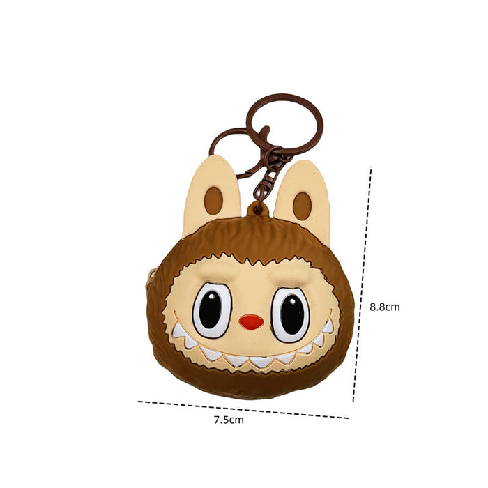 Wholesale Coin Purse Keychain Cartoon Doll Keychain Couple Student Bag  Pendant