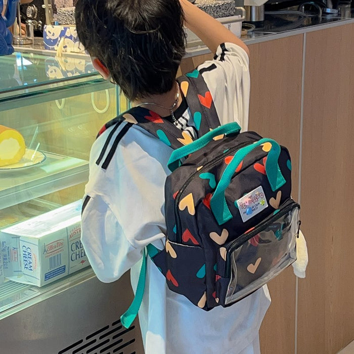 Wholesale Baby Backpack, Super Cute Girl Love Portable Backpack Snack Bag