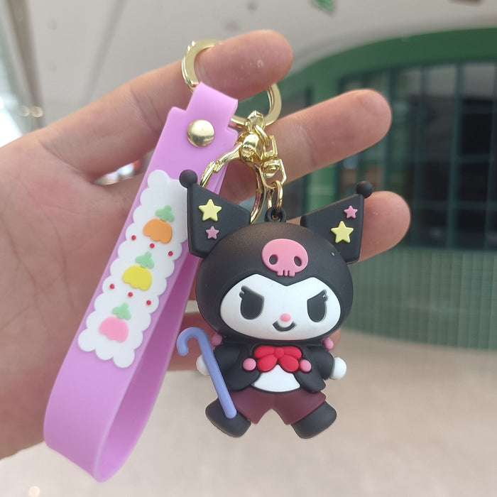 Wholesale PVC Cartoon Doll Keychain JDC-KC-KuangK021