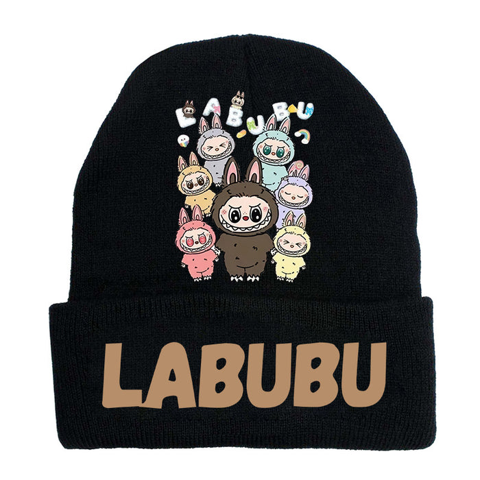 Wholesale Anime cartoon woolen hat knitted hat pullover outdoor warm