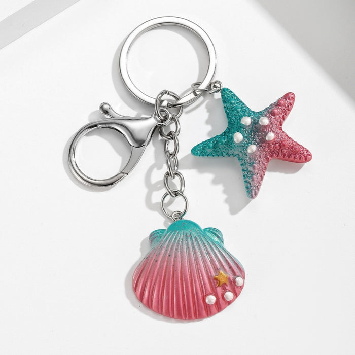 Wholesale Acrylic bow pencil letter strip keychain