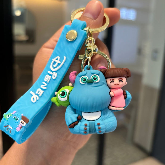 Wholesale PVC Cartoon Doll Keychain JDC-KC-PengYu021