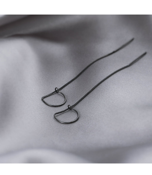 Wholesale Long earrings round face slimming earrings