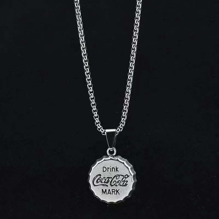 Wholesale Zinc Alloy Pendant Men Necklace JDC-NE-DanY001