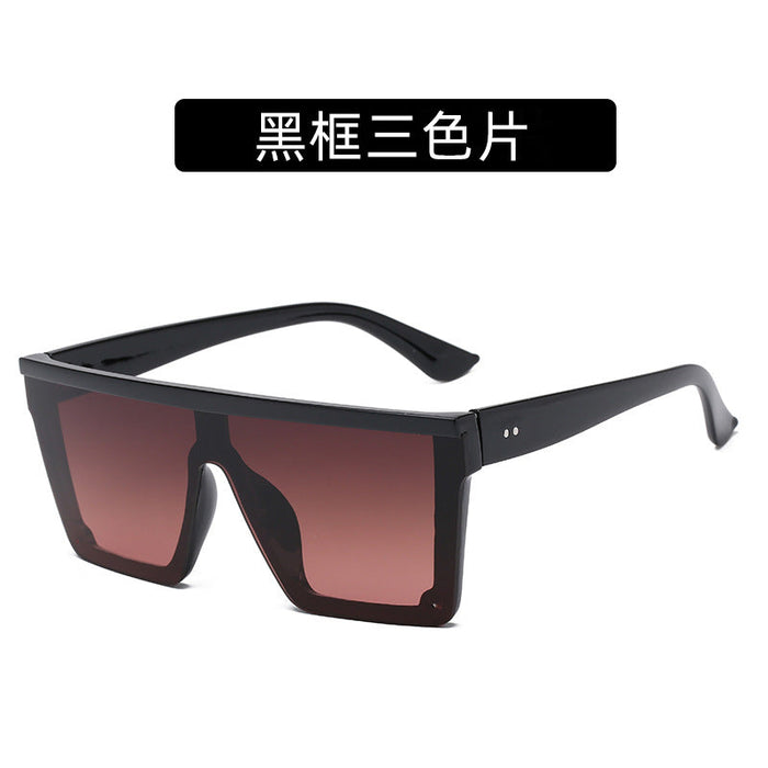 Venta al por mayor Cuadrado Clavos de arroz Lentes de una pieza Gafas de sol Male JDC-SG-XIA019
