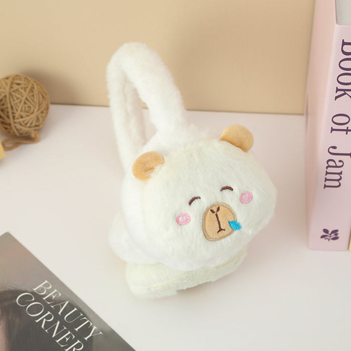 Wholesale Cute Cartoon Warm Plush Earmuffs