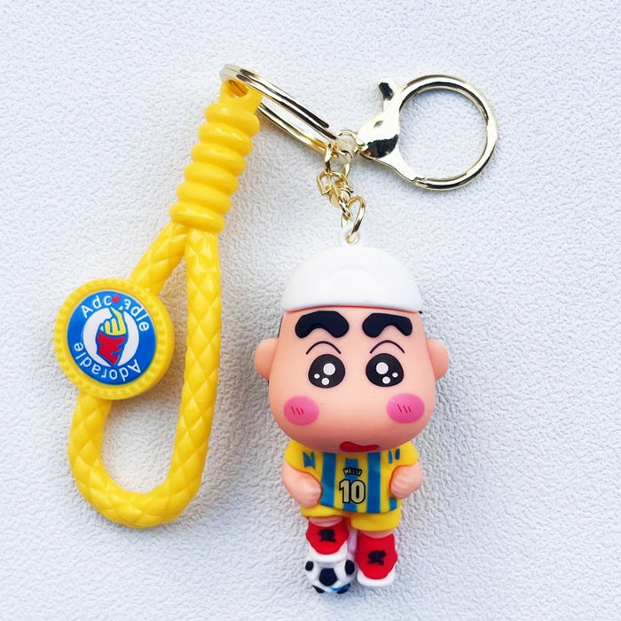 Wholesale PVC Cartoon Doll Keychain JDC-KC-WuYi166