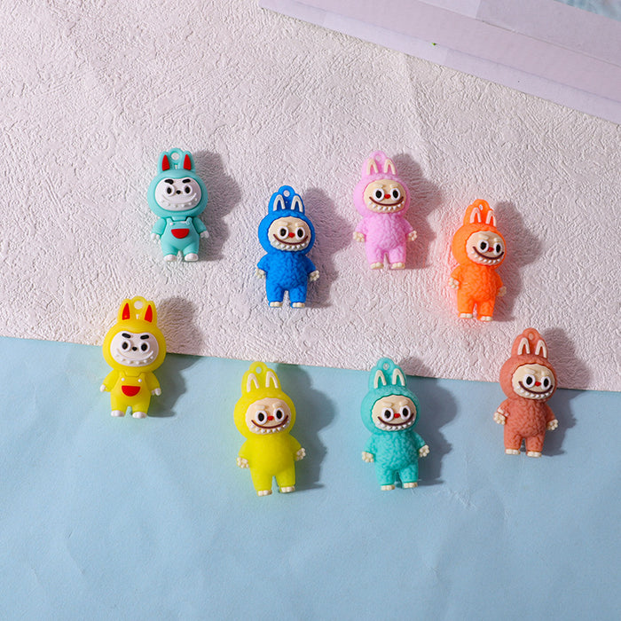 Wholesale Couple Cartoon Backpack Keychain