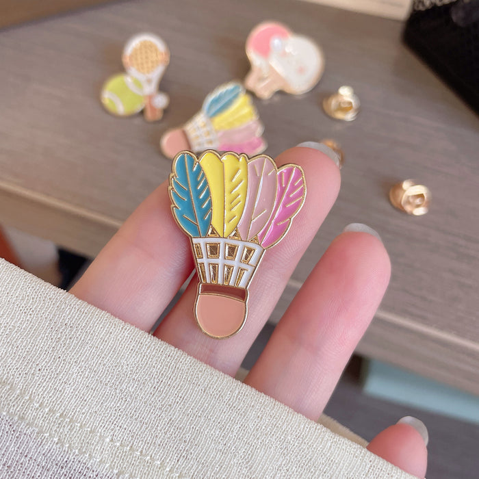Wholesale Sports Series Metal Brooch