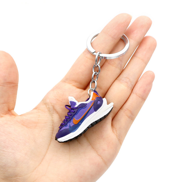 Wholesale PVC Basketball Shoe Model Keychain JDC-KC-QLPing015