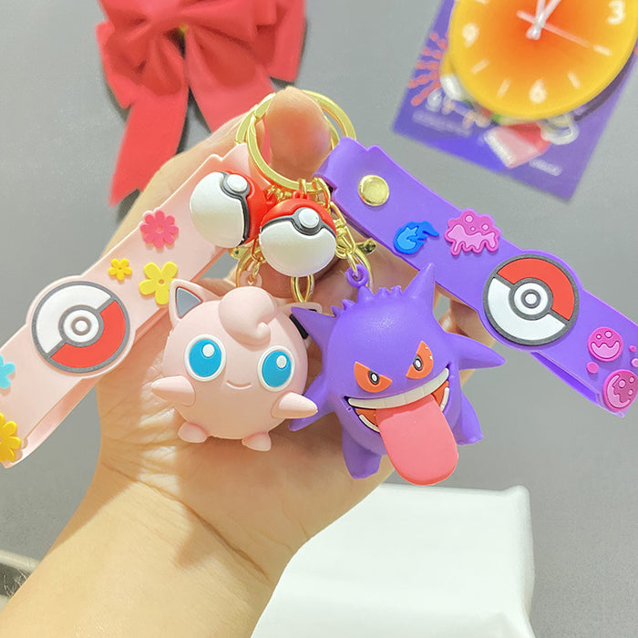 Wholesale PVC Cartoon Doll Keychain JDC-KC-WuYi120