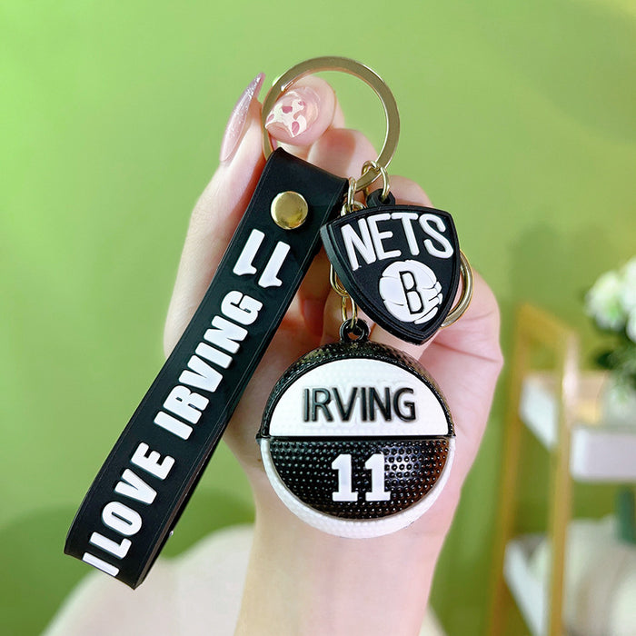 Wholesale Mini Basketball Keychains JDC-KC-YanG024