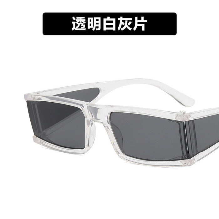 Wholesale New sunglasses for women, personalized square block trendy sunglasses