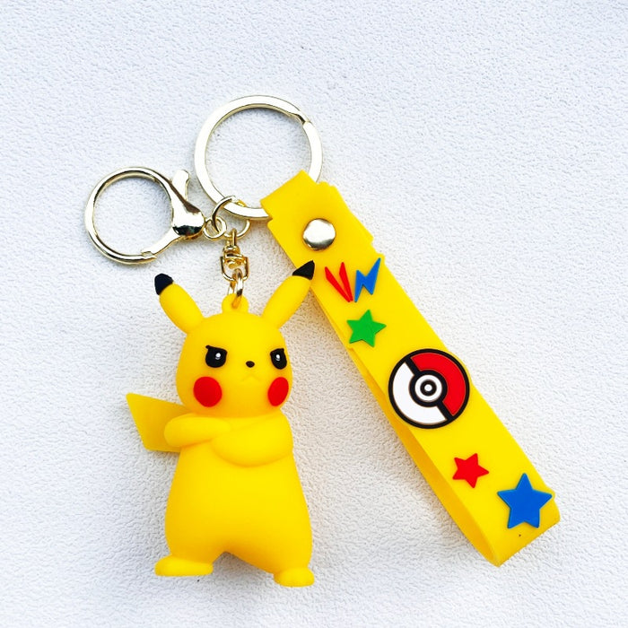 Wholesale PVC Cartoon Doll Keychain JDC-KC-YiChen004