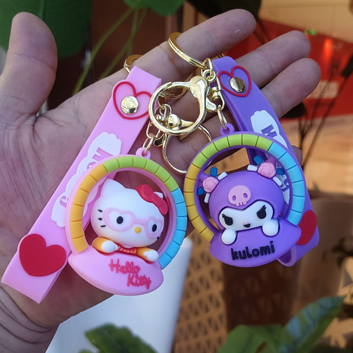 Wholesale PVC Cartoon Doll Keychain JDC-KC-KuangK009