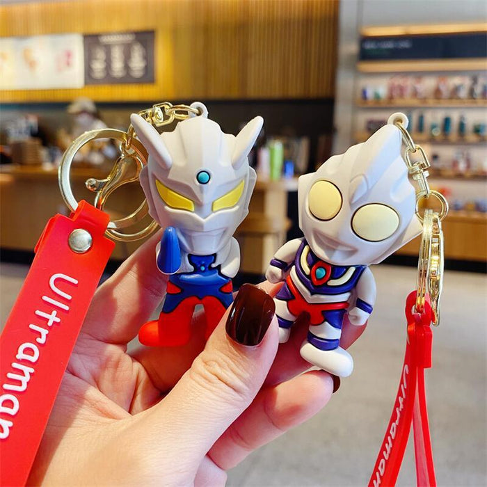 Wholesale Cartoon Key Chain Doll Key Chain Pendant Male and Children Student Schoolbag Hanging Creative Gift