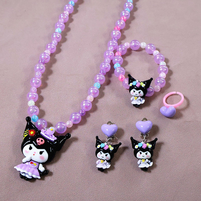 Wholesale Children' s Cartoon Cute Beaded Necklace