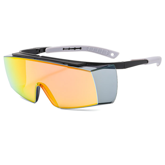 Wholesale New outdoor windproof sand riding sports UV resistant sunglasses