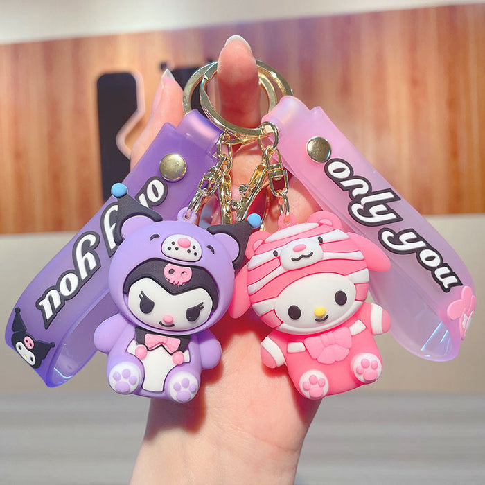 Wholesale Cartoon Doll PVC Keychain JDC-KC-JinG021