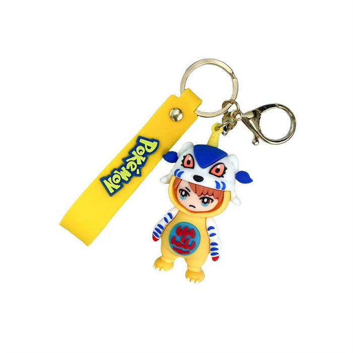 Wholesale PVC Cartoon Doll Keychain JDC-KC-BaoDou005