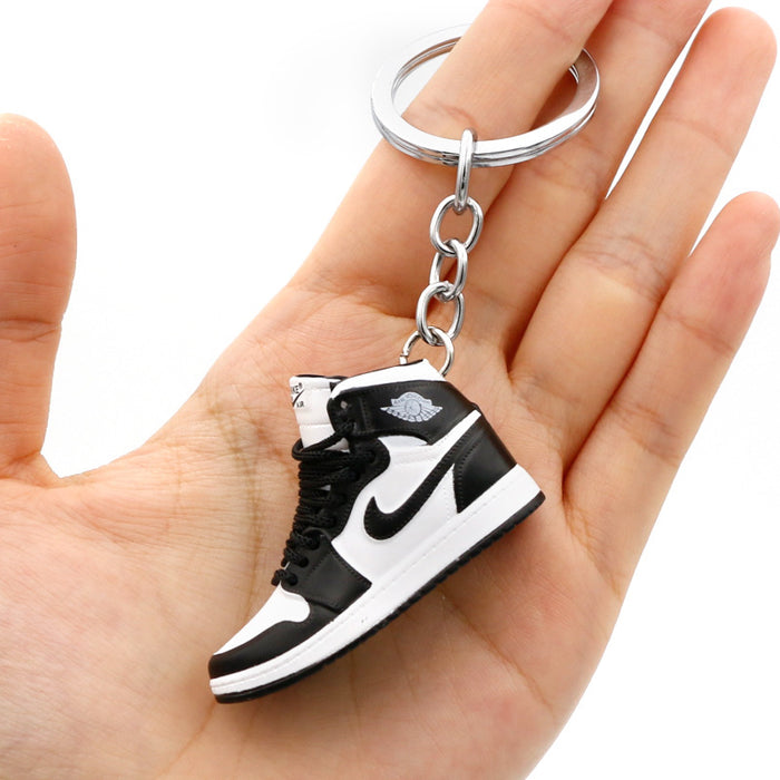 Wholesale PVC Mini Basketball Shoe Keychain JDC-KC-QLPing008