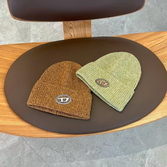 Wholesale autumn and winter fashionable versatile warm and cold-proof knitted hat JDC-HT-MaiM003
