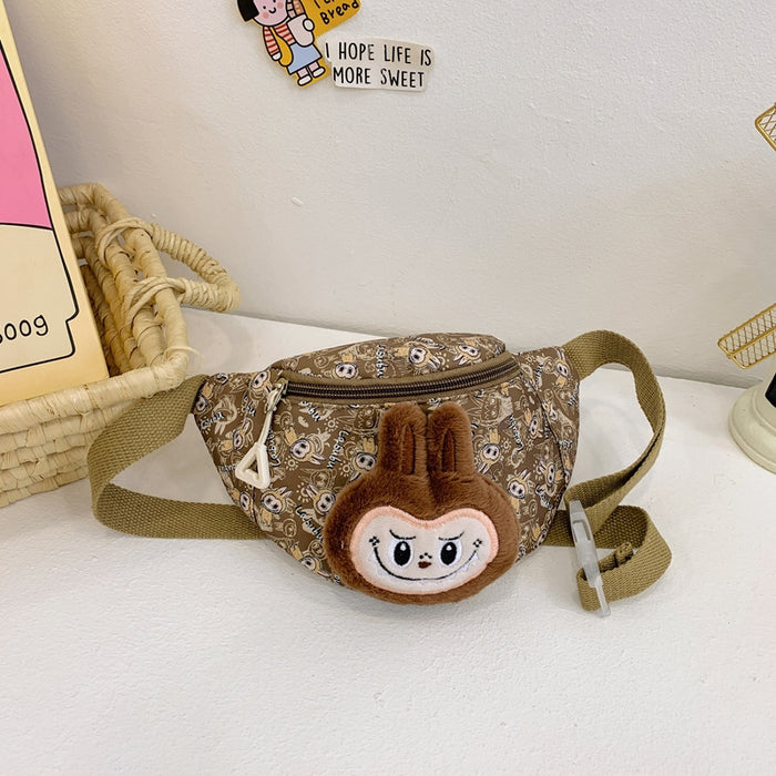 Wholesale New Children's Chest Bag Cute Cartoon Printed Single Shoulder Crossbody Bag Lightweight Travel Sports Waist Bag