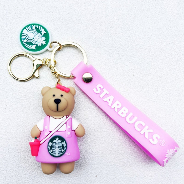 Wholesale PVC Cartoon Doll Keychain JDC-KC-WuYi107