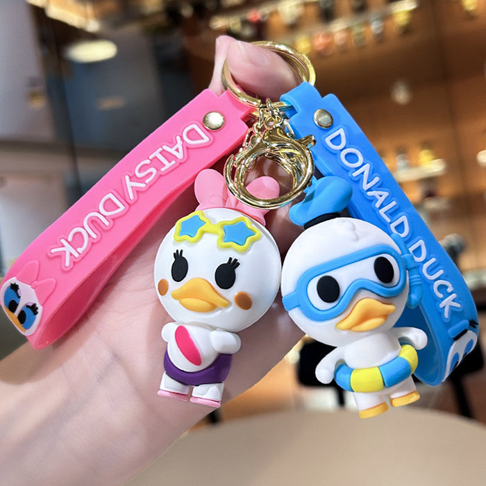 Wholesale Cartoon Silicone Keychains (F) JDC-KC-ZiXing006