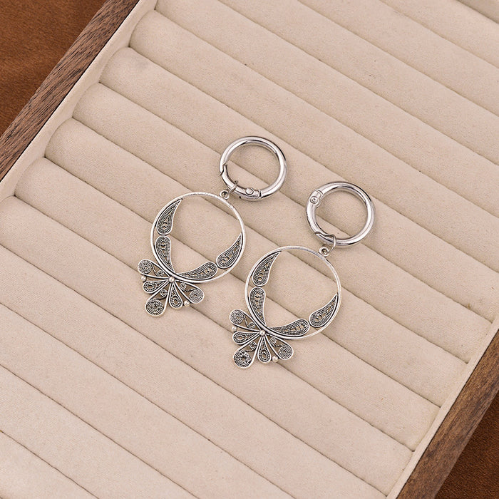 Wholesale Exaggerated trendy cross-shaped geometric pendants