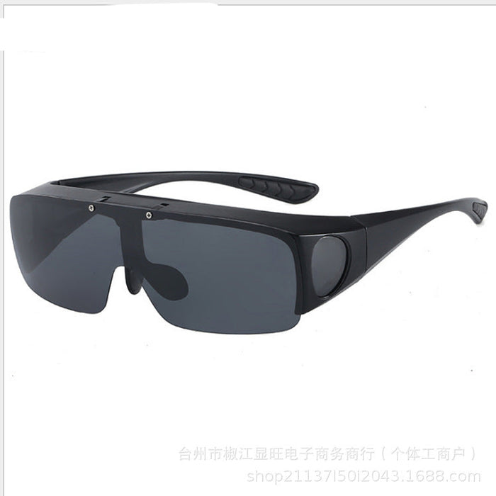 Wholesale Fashionable color changing glasses, flip up myopia glasses, sunglasses, color changing night vision glasses, popular glasses