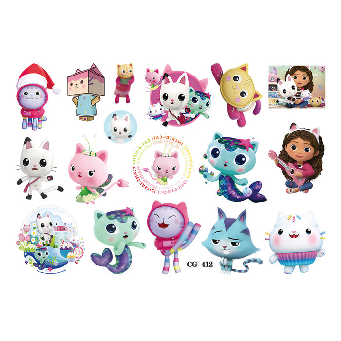 Wholesale Cartoon Children' s Tattoo Decorative  Stickers