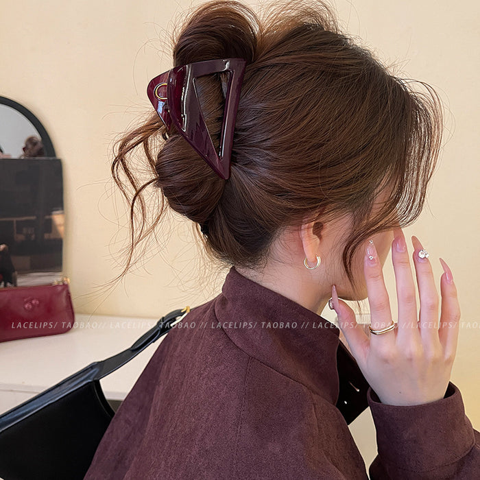 Wholesale Hair clip shark clip new high-end feel, back of the head clip hair accessory