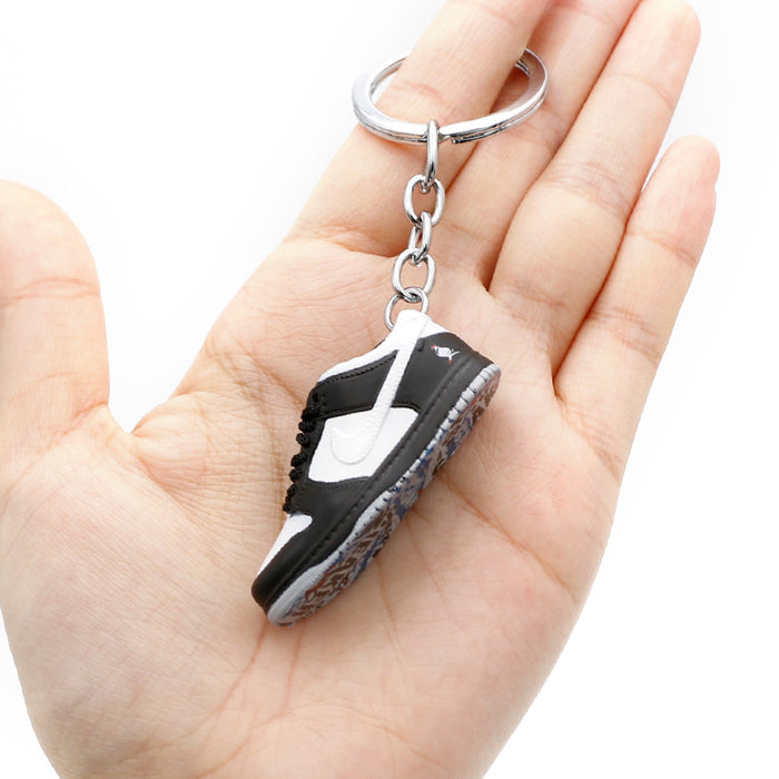 Wholesale PVC Basketball Shoe Model Keychain JDC-KC-QLPing016