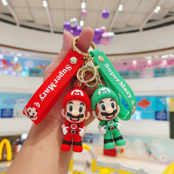 Wholesale Creative Super Mario Doll Keychain JDC-KC-HuJian008