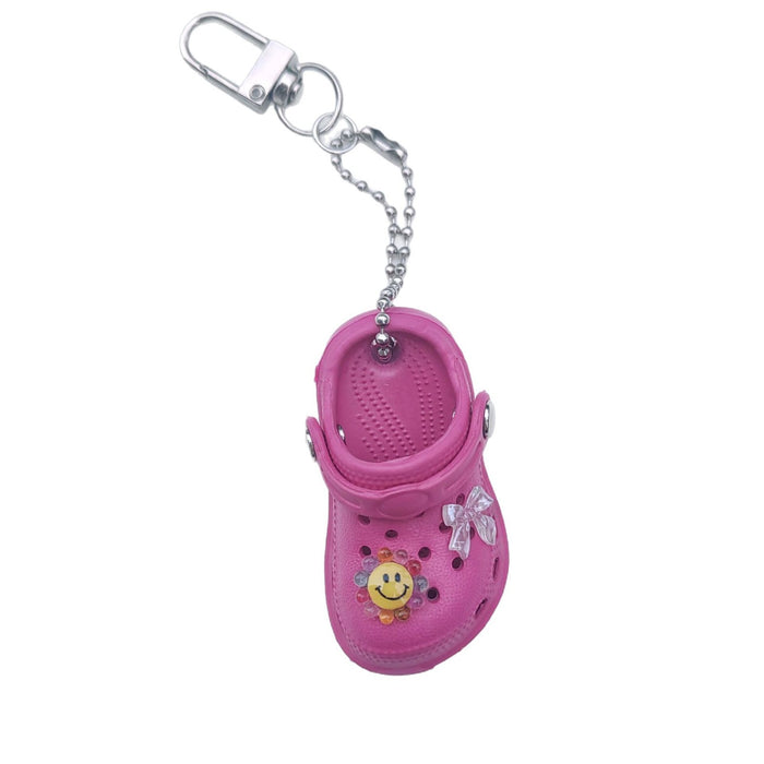Wholesale pendant bag small accessories pendant niche cute hole shoes keychain pendant
