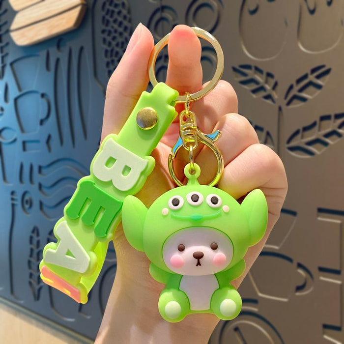 Wholesale Resin Cute Doll Keychain JDC-KC-XingLao002