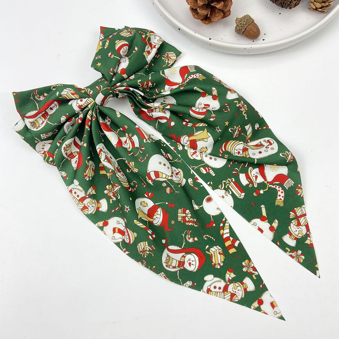 Wholesale Christmas bow ribbon headband Hair Clips
