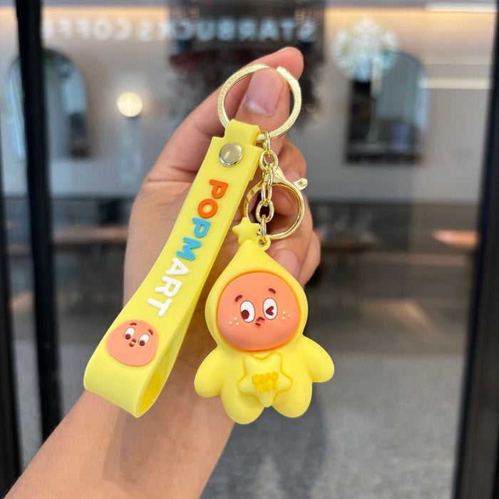 Wholesale Cute cartoon PVC keychain