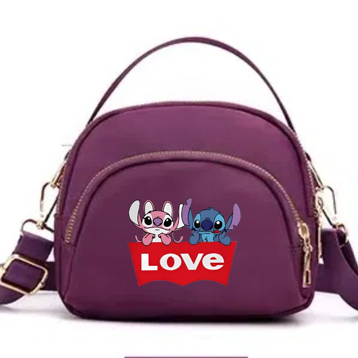 Wholesale Cartoon Printed Small Square Shoulder Bags