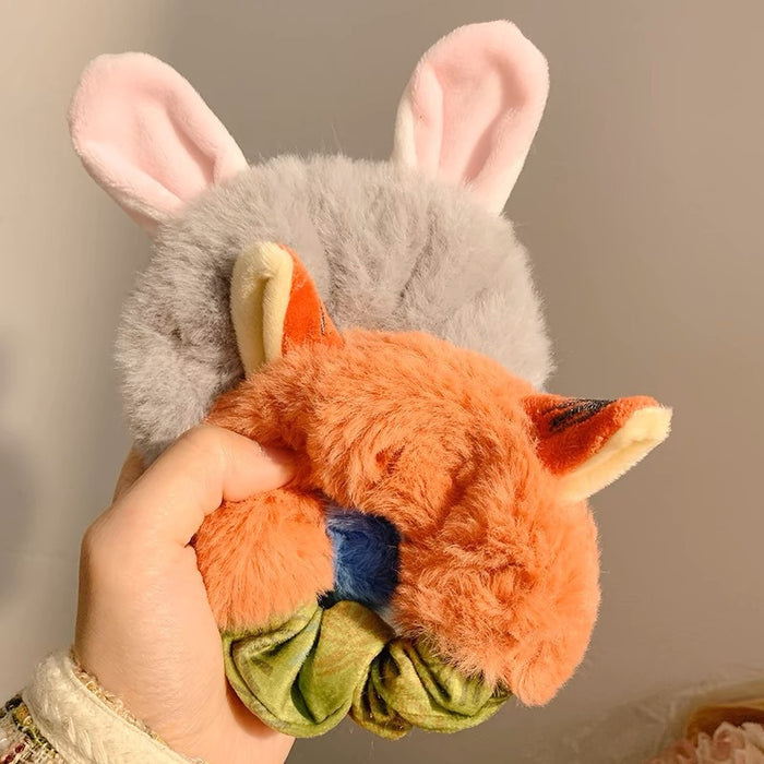 Wholesale Plush Hair Rope Rubber Hair Scrunchies