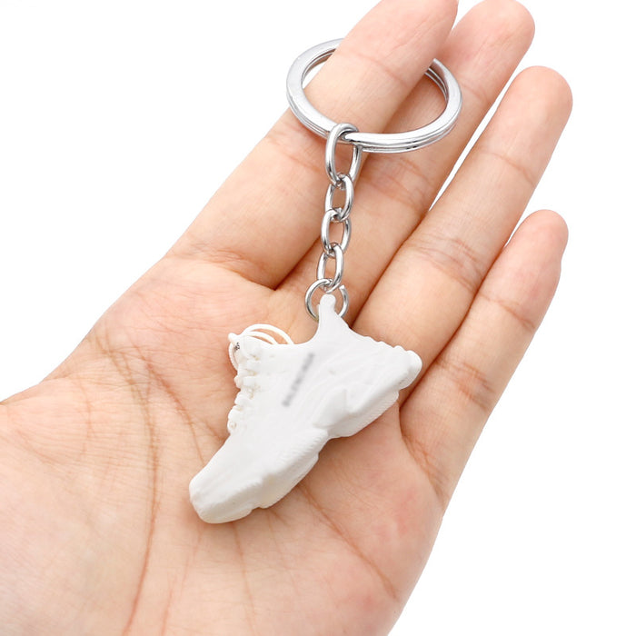 Wholesale PVC Basketball Shoe Model Keychain JDC-KC-QLPing012