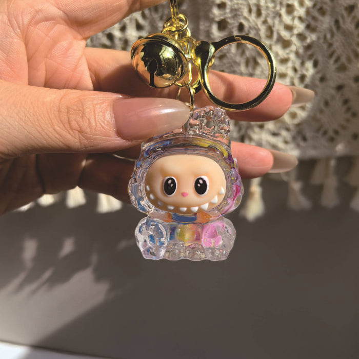 Wholesale Liquid-Filled Quicksand Keychain