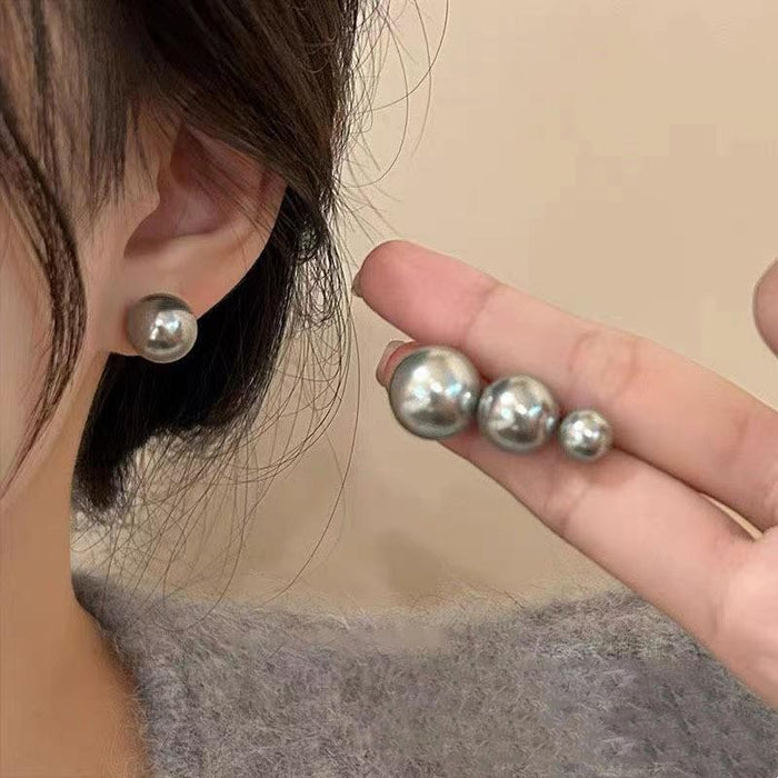 Wholesale Pearl earrings with fashionable temperament and simple earrings