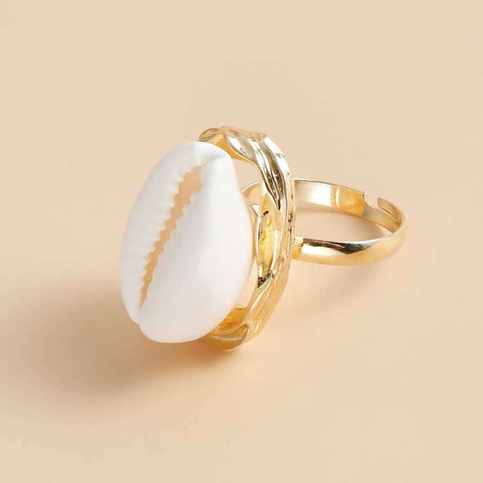 Wholesale Minimalist Shell Ring